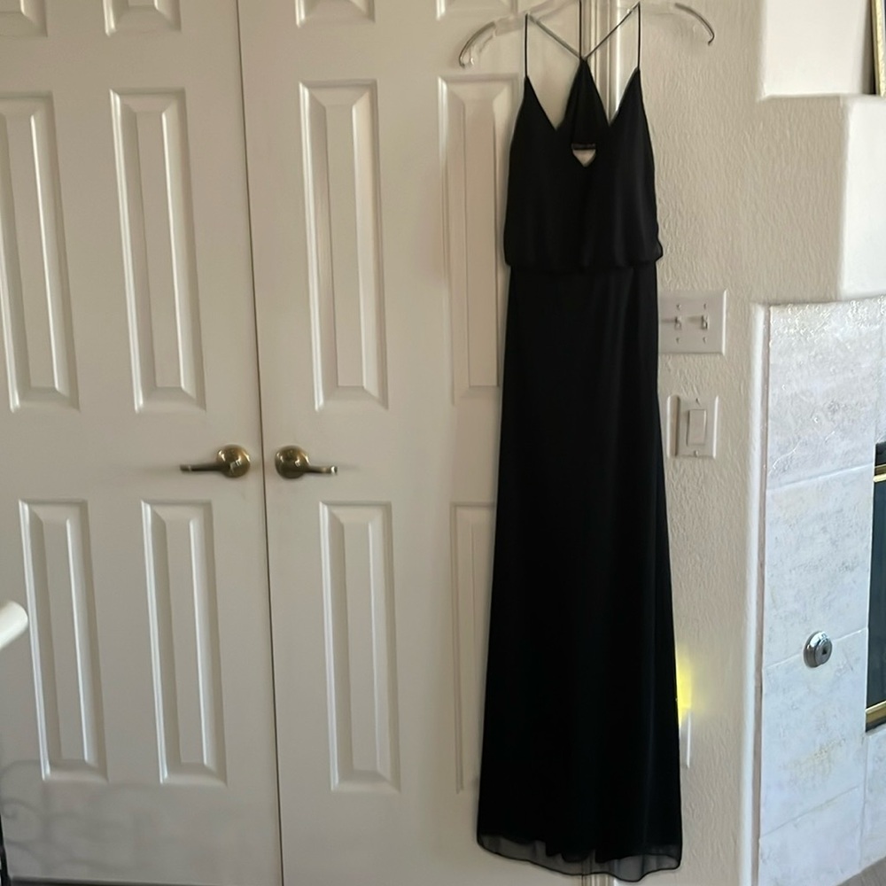 Alfred Sung Black Gown